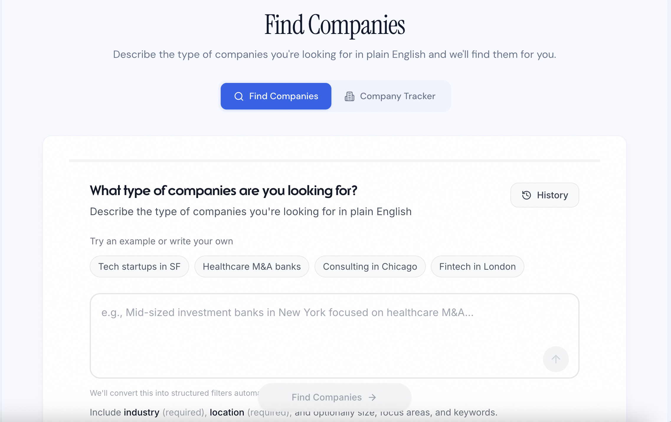Find Company